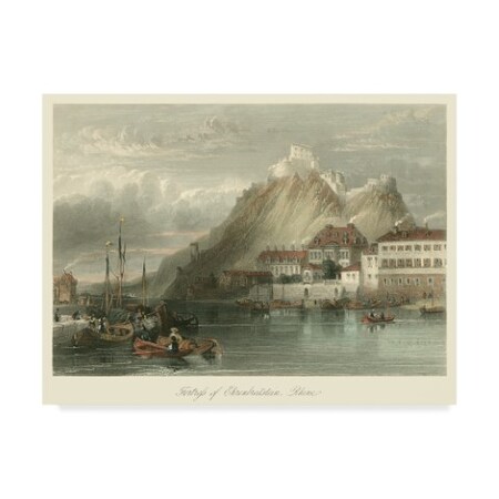 W.L. Leitch 'Fortress On The Rhine' Canvas Art,18x24